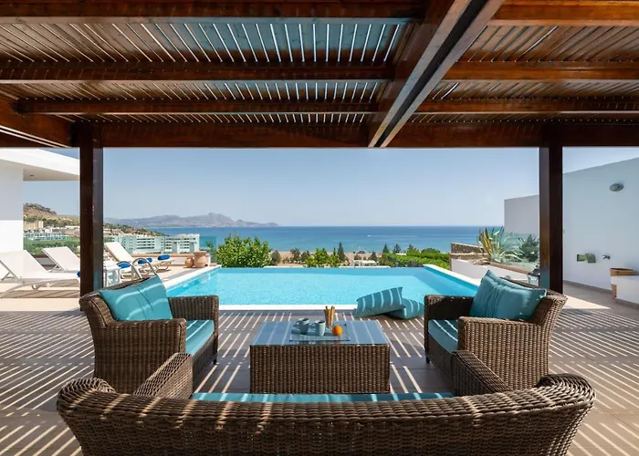 Villa Milena With Private Pool, Vlicha Beach Lindos